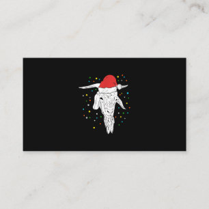 Goat Lover Christmas Holidays Enclosure Card