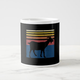 Goat Lover Gifts Vintage Retro Funny Farmer Farm Large Coffee Mug