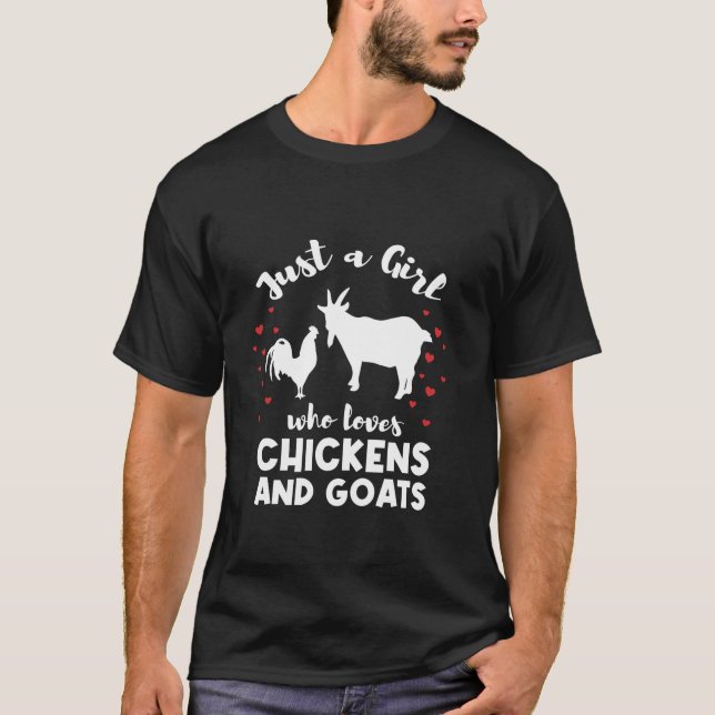 Goat Lover T Shirt (Front)