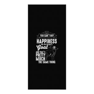 Goat Lover You Cant Buy Happiness Rack Card