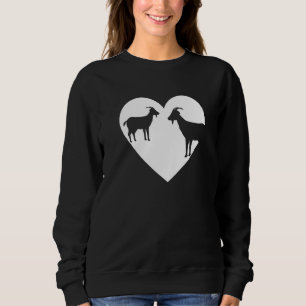 Goat Mama Farm Animal Goatherd Mum Goat Sweatshirt
