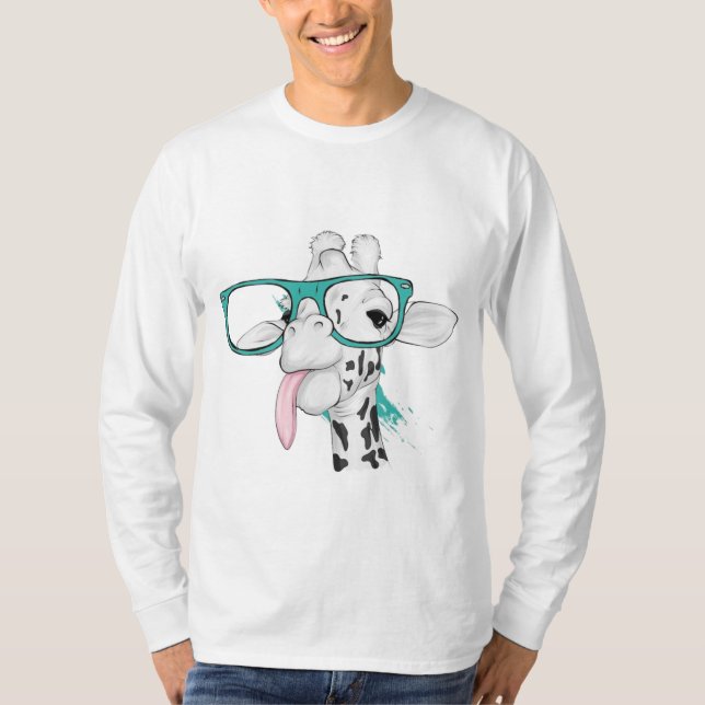 Goat Men's Basic Long Sleeve T-shirt  (Front)