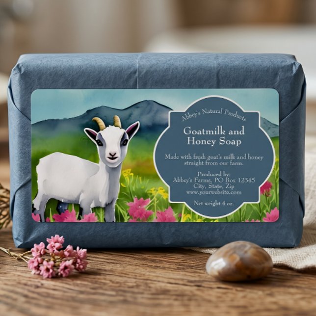 Goat Milk Soap Label  (Creator Uploaded)