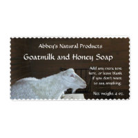 Goat Milk Soap Label - customisable