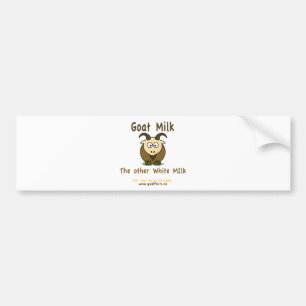 Goat Milk, The Other White Milk Producst Bumper Sticker