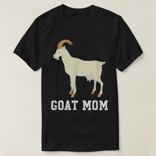 Goat Mum  Pet Goat Mothers Day  T-Shirt (Design Front)