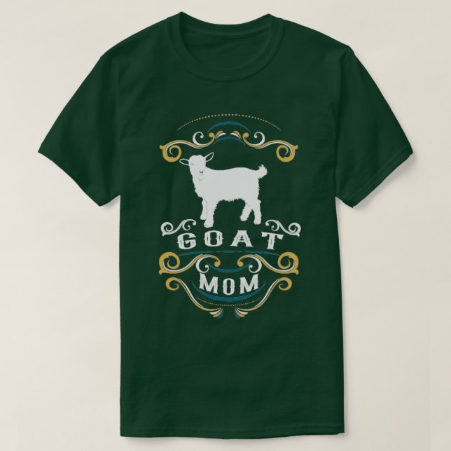 Goat Mum  Pygmy Goat  T-Shirt (Design Front)