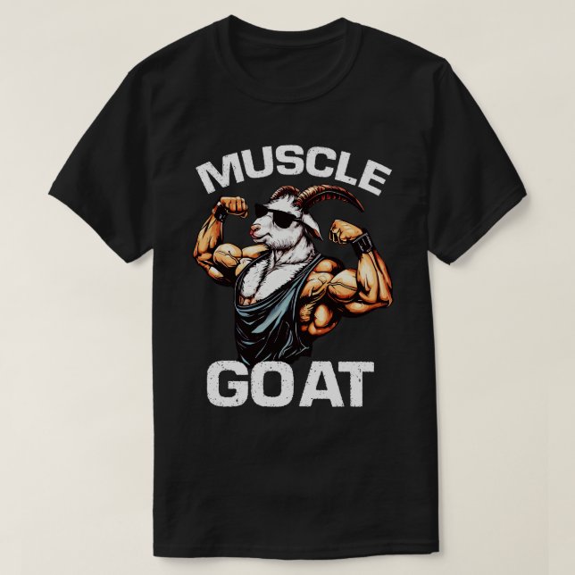 Goat Muscle T-Shirt (Design Front)