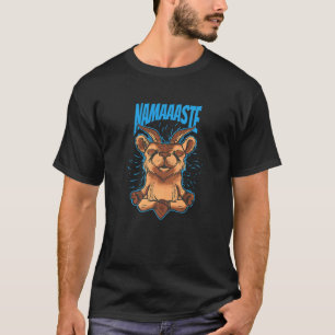 Goat Namaste Pilates Or Yoga For Women Or Children T-Shirt