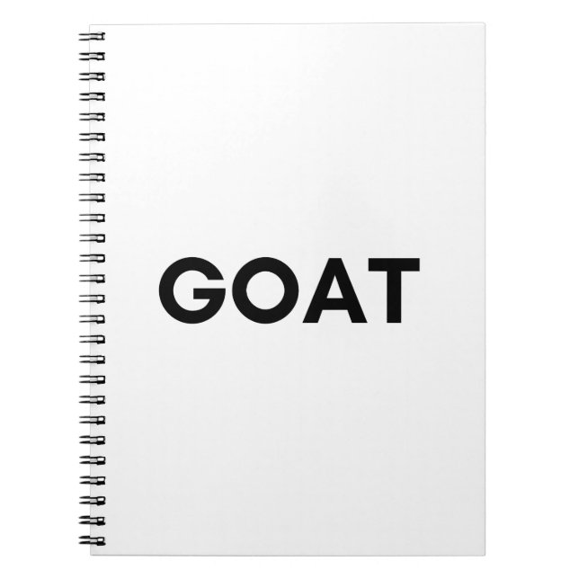 goat notebook (Front)