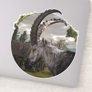 Goat of the Dark Village Vinyl Sticker