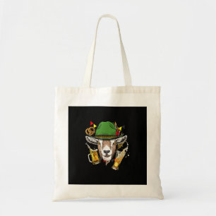 Goat Oktoberfest Lederhosen Costume Gift Tote Bag