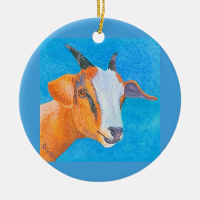 Goat Ornament (Front)