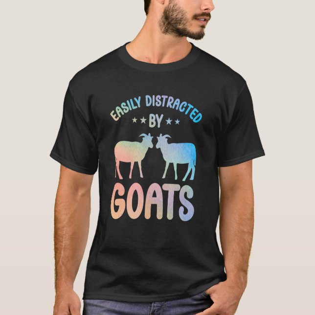 Goat Outfit for Goat Lovers Apparel Women Girls T-Shirt (Front)