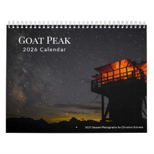 Goat Peak 2026 Calendar