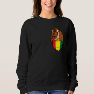 Goat Pocket Juneteenth Cute Melanin Pride African Sweatshirt