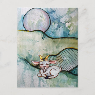 Goat                                               postcard