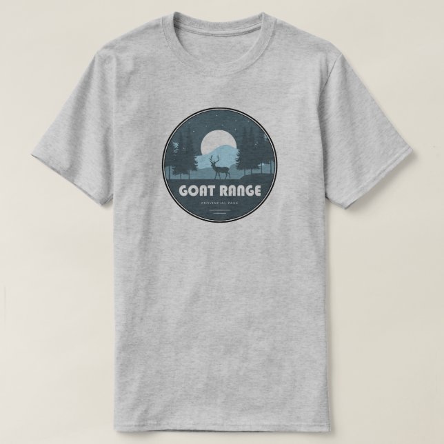 Goat Range Provincial Park Deer T-Shirt (Design Front)