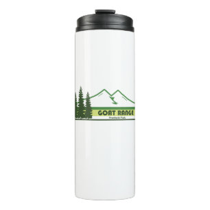 Goat Range Provincial Park Green Stripes Thermal Tumbler