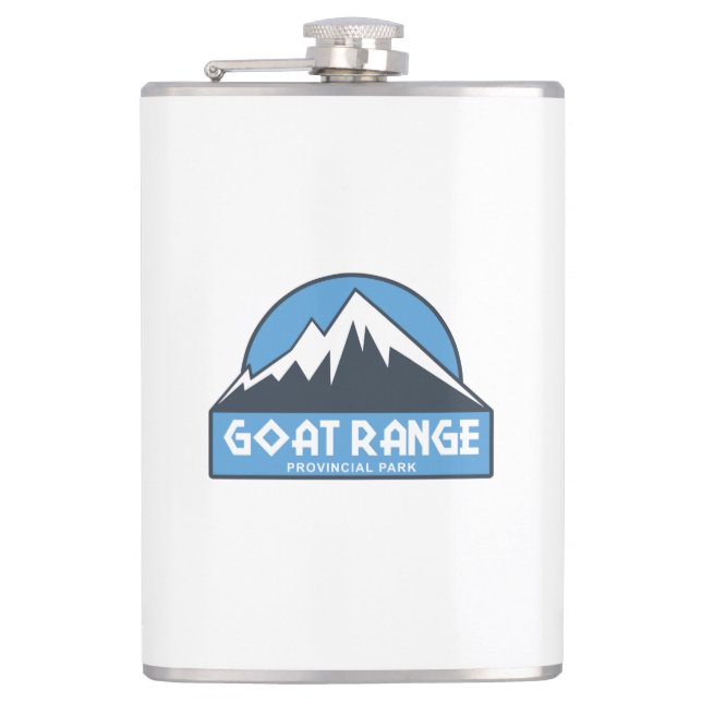 Goat Range Provincial Park Hip Flask (Front)