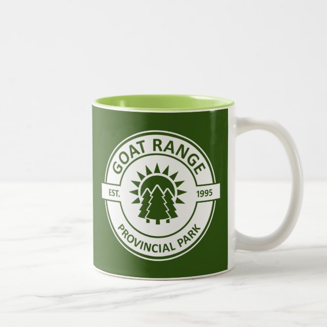 Goat Range Provincial Park Two-Tone Coffee Mug (Right)