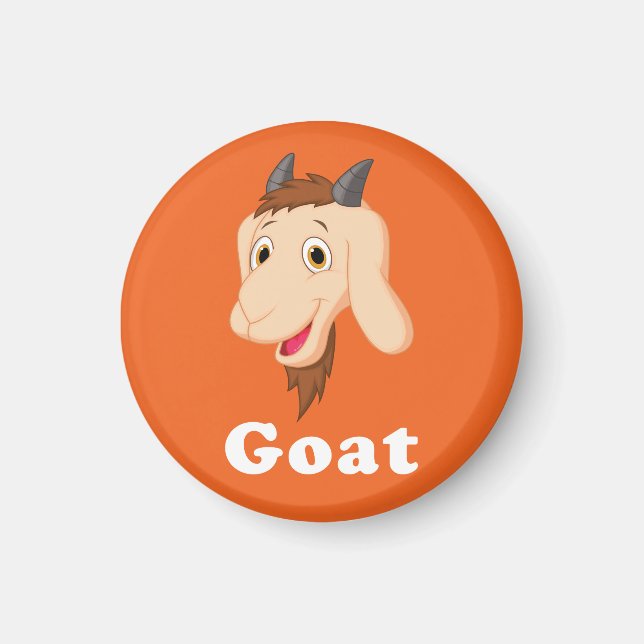 Goat refrigerator magnets home kitchen (Front)