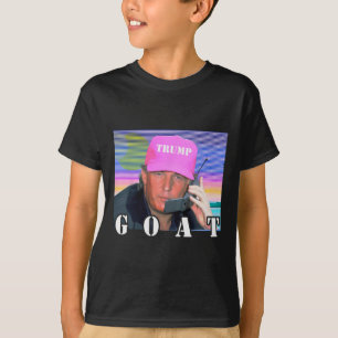 Goat Republican Conservative Trump 2024 Funny  T-Shirt