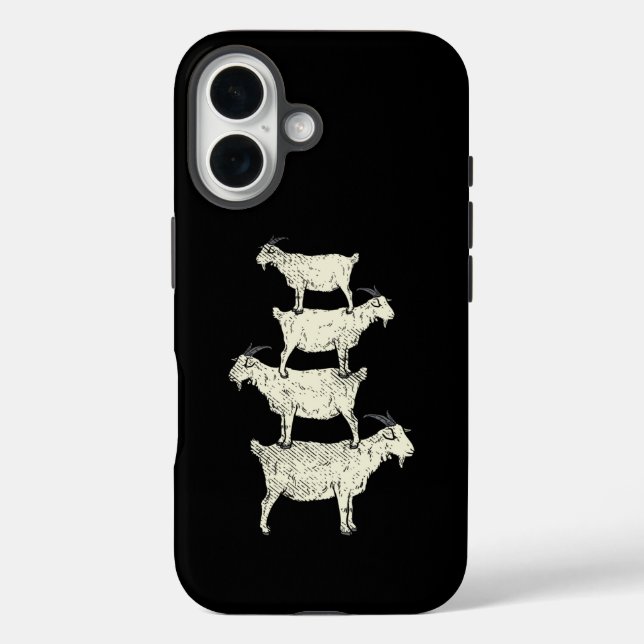 Goat Retro Case-Mate iPhone Case (Back)