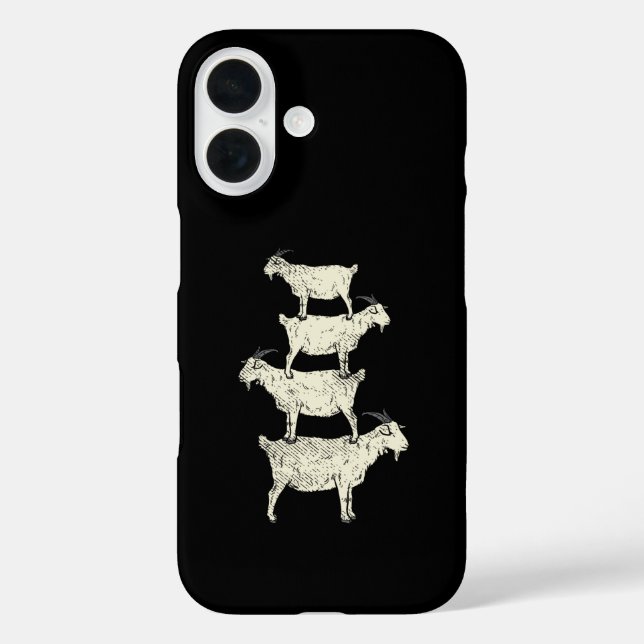 Goat Retro Case-Mate iPhone Case (Back)