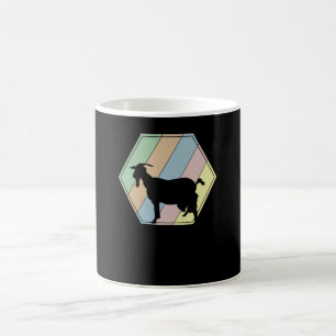 Goat Retro Coffee Mug