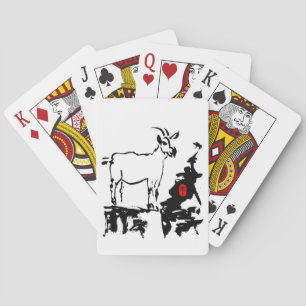 Goat rocks Vietnamese Chinese Year Zodiac Playing Cards