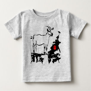 Goat rocks Vietnamese Chinese Year Zodiac Toddler Baby T-Shirt