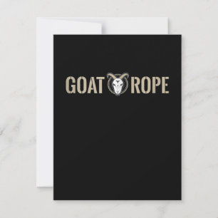 Goat Rope Goat Decoration Goat Gift Invitation