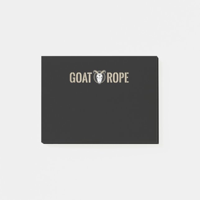 Goat Rope Goat Decoration Goat Gift Post-it Notes (Front)