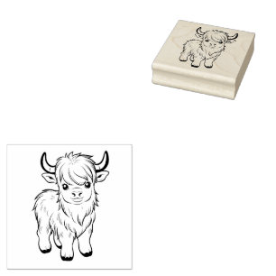 Goat Rubber Stamp