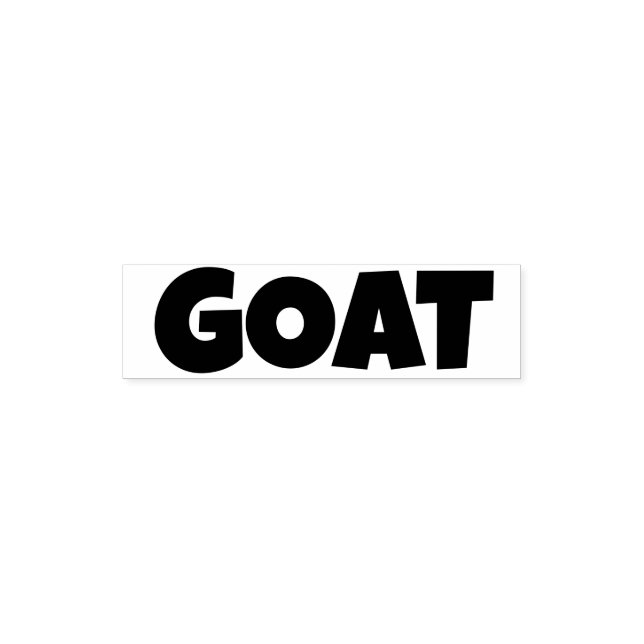 GOAT SELF-INKING STAMP (Design)