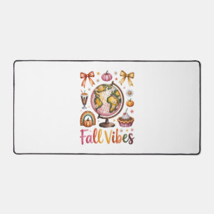 Goat Shirt Country Pumpkin Desk Mat