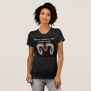 Goat Skull Face ,and Personalised T-Shirt