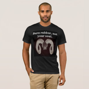 Goat Skull Face ,and Personalised T-Shirt