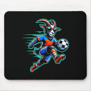 Goat Soccer Ll Boys Kids Mouse Pad