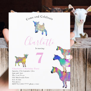 Goat Themed Birthday Party Budget