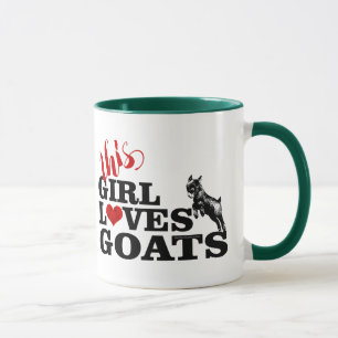 GOAT   This Girl Loves Goats Playful Pygmy Mug