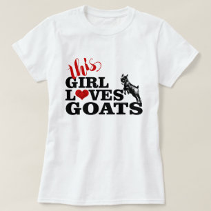 GOAT   This Girl Loves Goats Pygmy Baby T-Shirt
