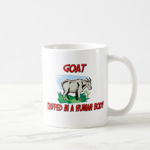 Goat trapped in a human body coffee mug