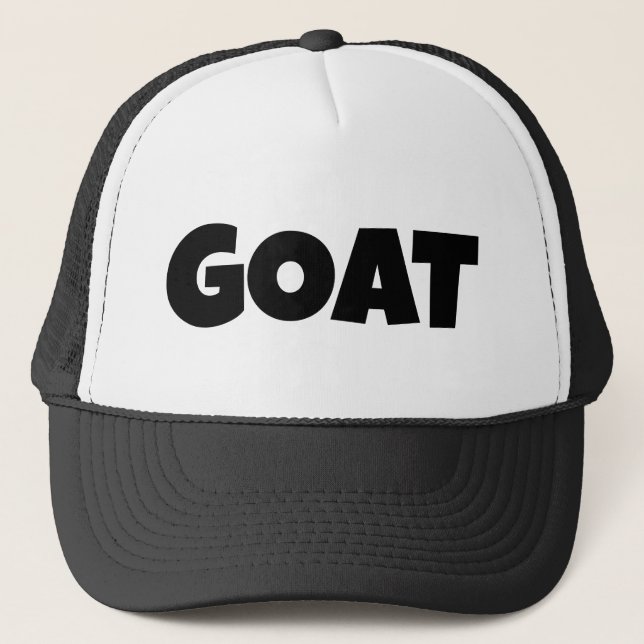 GOAT Trucker Hat (Front)