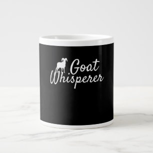 Goat Whisperer Cute Goat Lover Farm Animal Farming Large Coffee Mug
