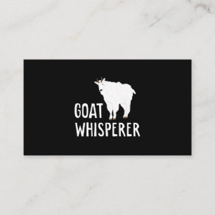 Goat Whisperer Funny Goat Farm Tshirt Pet Goat Enclosure Card