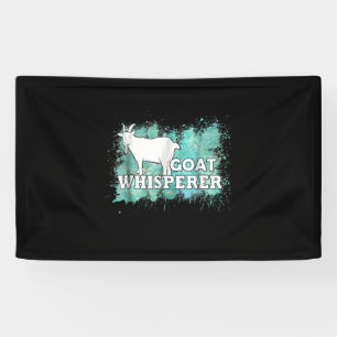 Goat Whisperer Goats Farmer Banner