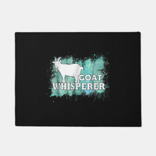 Goat Whisperer Goats Farmer Doormat