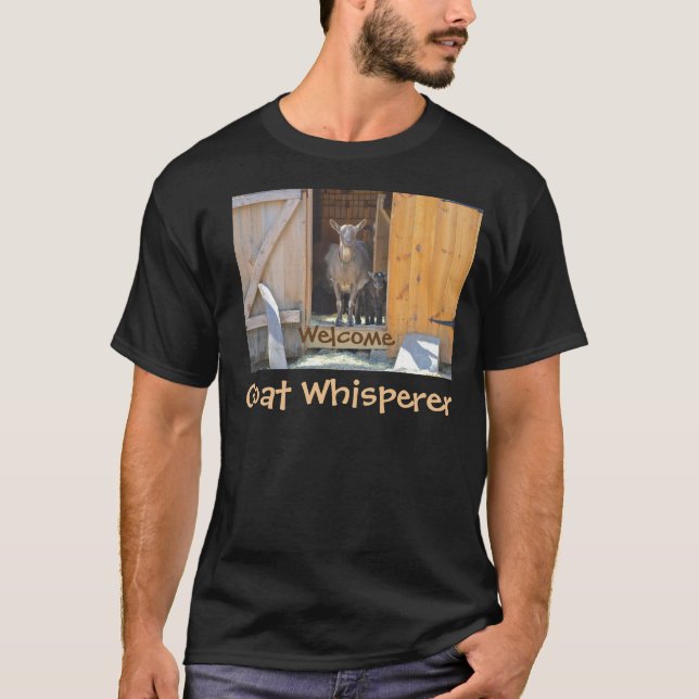Goat Whisperer Men's T-Shirt (Front)